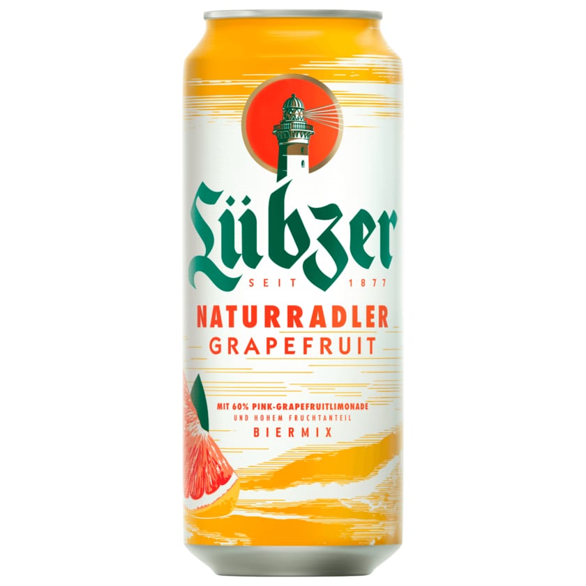 Lübzer Naturradler Grapefruit 0,5l
